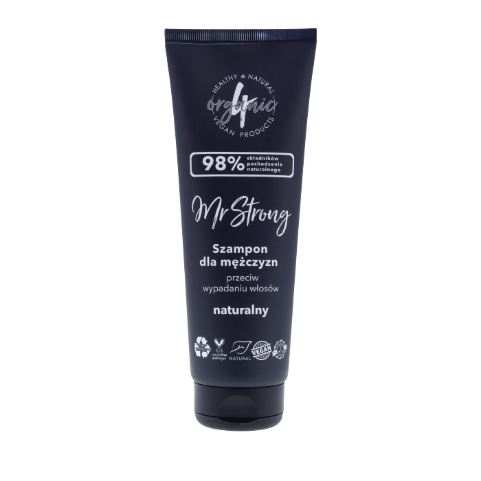 Šampon protiv opadanja kose za muškarce Mr Strong 4organic 250ml | 4 ORGANIC | Ecobeauty