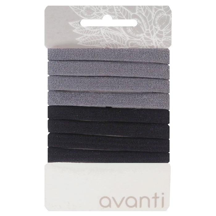 Gumice za kosu i crno-sivoj kombinaciji | Avanti | Ecobeauty - 5902067744253