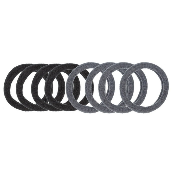 Gumice za kosu i crno-sivoj kombinaciji | Avanti | Ecobeauty - 5902067744253