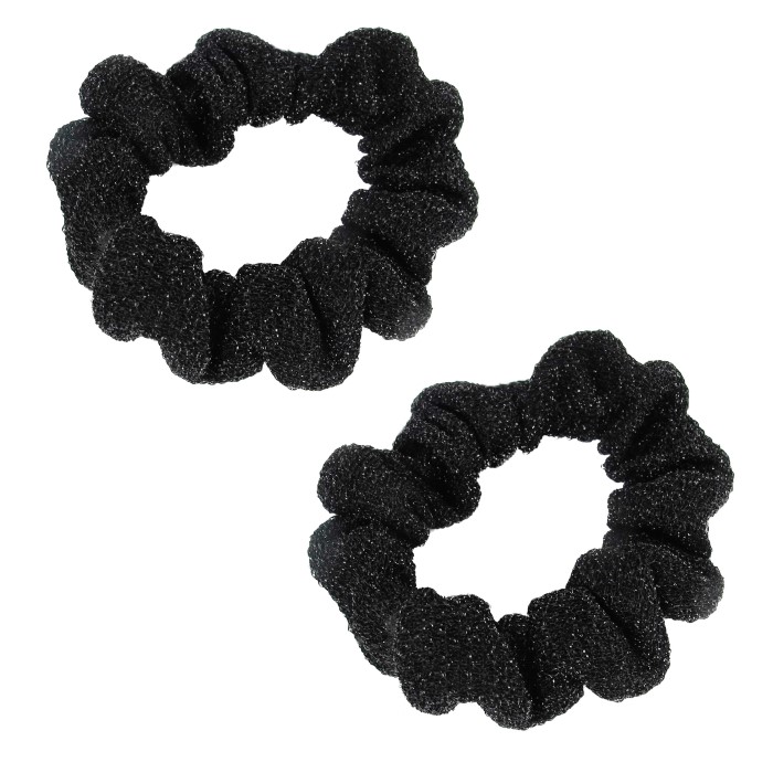 Gumice za kosu crne sa šljokicama Avanti - 590207744635 - Ecobeauty