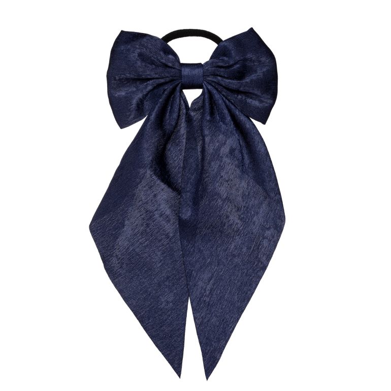 Gumica za kosu sa mašnom - crna | AVANTI | Ecobeauty