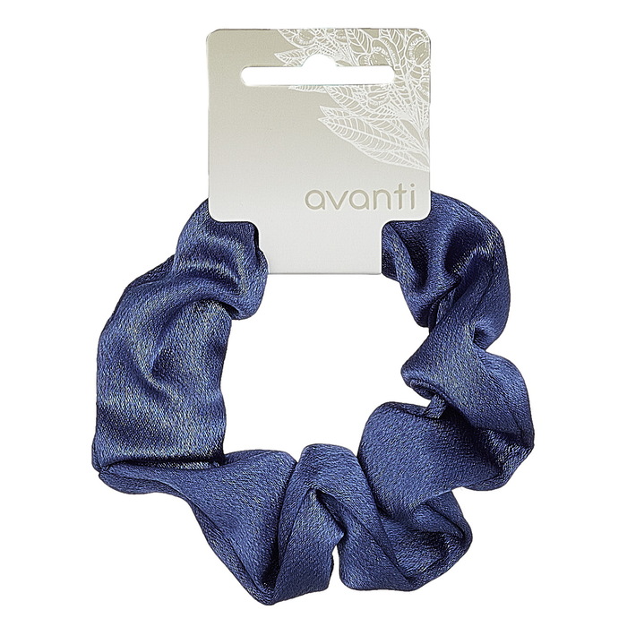 Satenska tamnoplava gumica za kosu – 590206775885 – Avanti Ecobeauty 