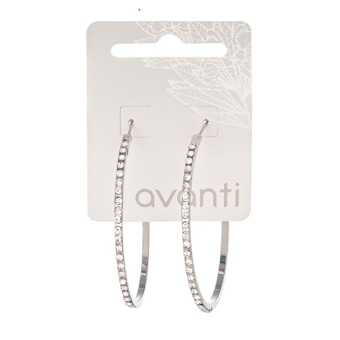 Alke minđuše srebrnog sjaja 5902067745328 Avanti Ecobeauty