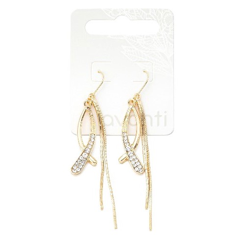 Viseće minđuše zlatnog sjaja – 5902067770955 -  Avanti Ecobeauty