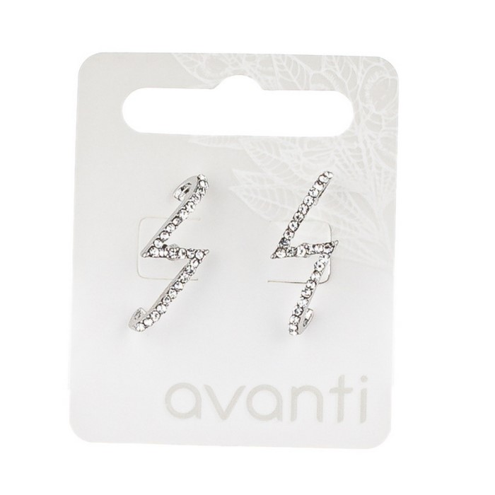 Minđuše sa cirkonima u obliku munje  – 5902006770979 – Avanti | Ecobeauty