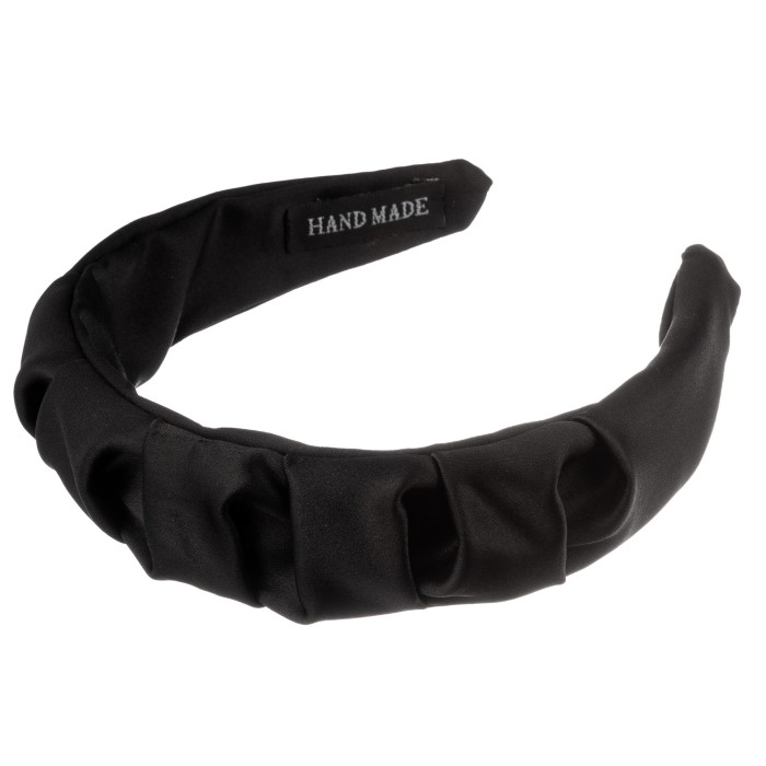 Satenski rajf za kosu crni - 5902067777299 -1 - Ecobeauty