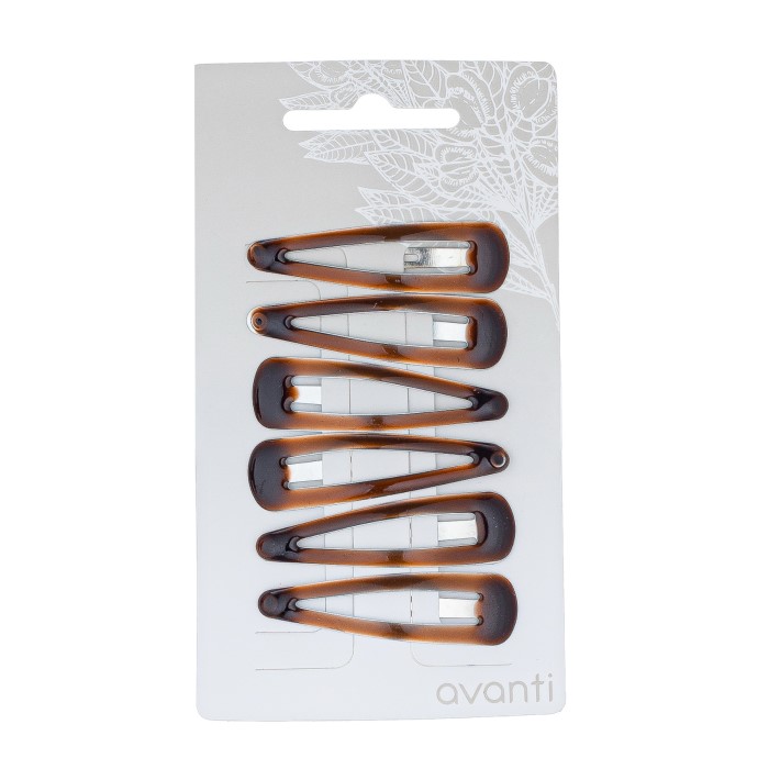 Šnale za kosu sa braon dizajnom  - Avanti - 5902067750230- Ecobeauty