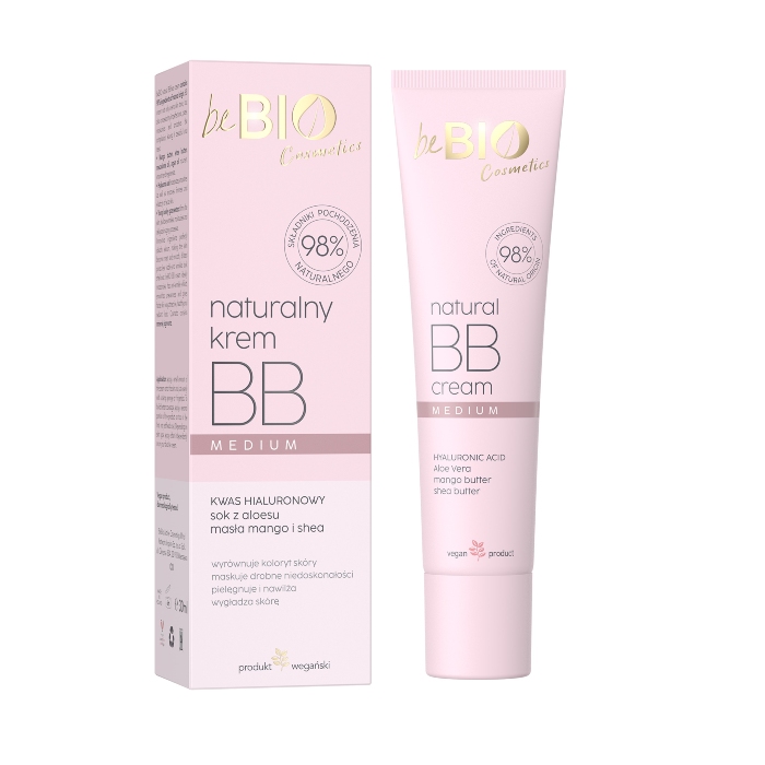 BB krema za lice - medium beBio natural 30ml | BeBio Cosmetics | Ecobeauty