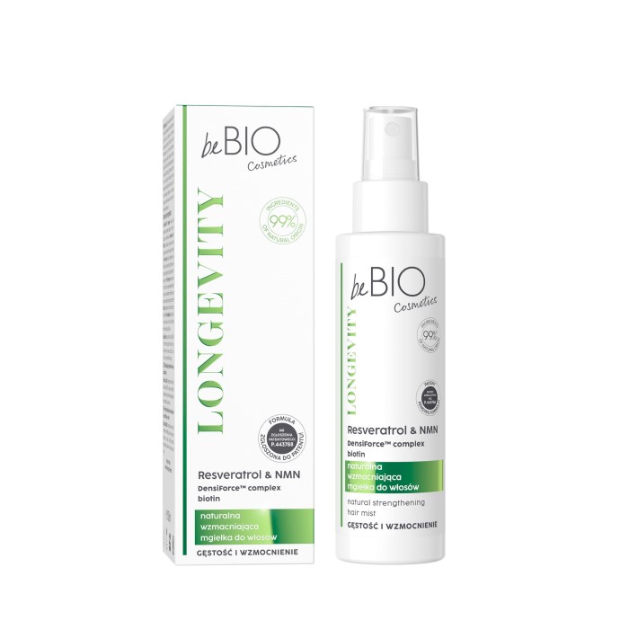 Sprej za obnovu i jačanje kose BeBio Longevity 100ml - 5908233663199 - Ecobeauty