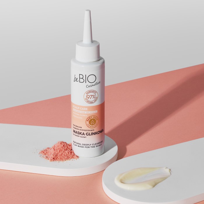 Prirodna maska za dubinsko čišćenje kose BeBio 100ml - 5908233665605 - Ecobeauty