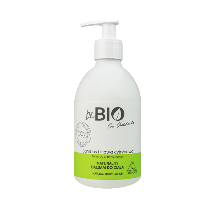 Balzam za telo sa bambusom i limunske travom beBio natural 400ml | BeBio Cosmetics | Ecobeauty