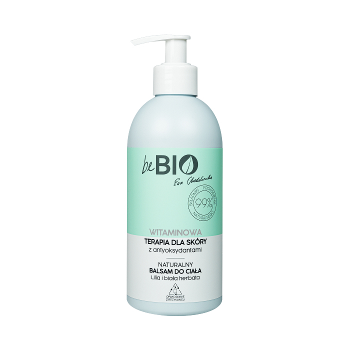 Balzam za telo sa ekstraktom lista belog čaja beBio natural 400ml | BeBio Cosmetics | Ecobeauty