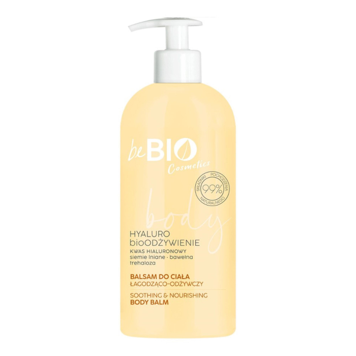 Hranljivi balzam za telo sa Hijauloronskom kiselinom beBio natural 350ml | BeBio Cosmetics | Ecobeauty