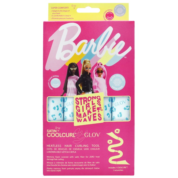 Barbie Coolcurl uvijač za kosu Blue 5907440744981  GLOV  Ecobeauty