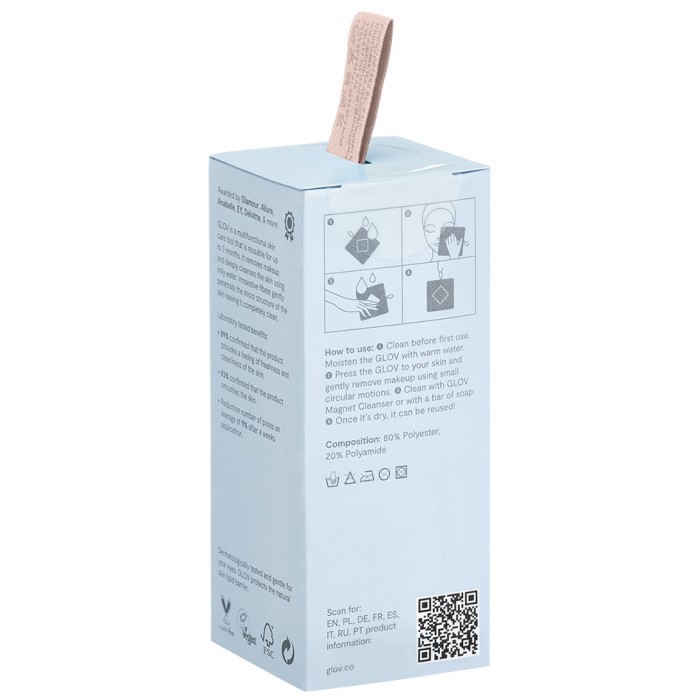 GLOV Deep pore peškirić za čišćenje Cheeky Peach 5902768711394 ⏐ GLOV ⏐ Ecobeauty