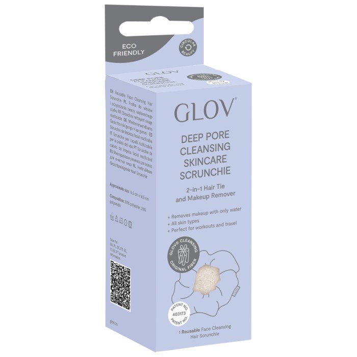 GLOV Mekana gumica za skidanje šminke Ultra Soft Scrunchie 5907440744844 ⏐ GLOV ⏐ Ecobeauty