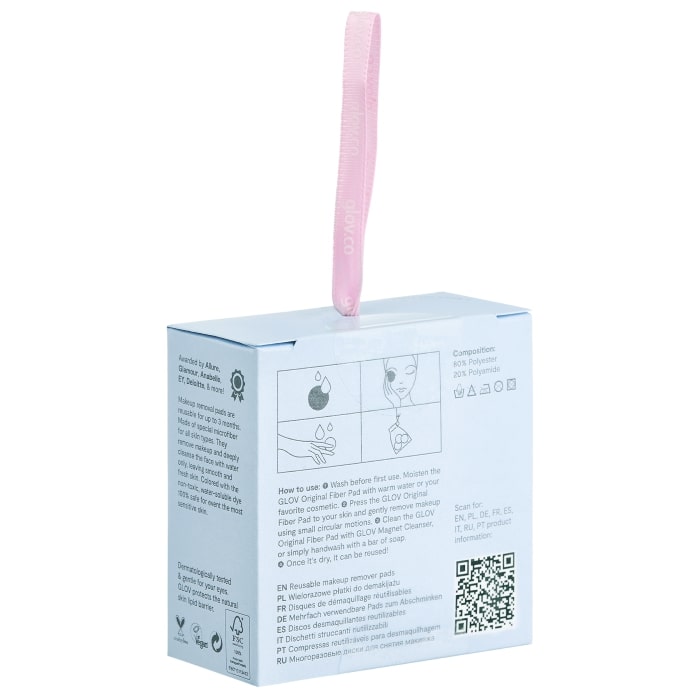 Tuferi za čišćenje lica Original Fiber u boji pustinjskog peska 4 komada 5907440742710 ⏐ GLOV ⏐ Ecobeauty