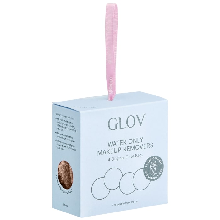 Tuferi za čišćenje lica Original Fiber u boji pustinjskog peska 4 komada 5907440742710 ⏐ GLOV ⏐ Ecobeauty