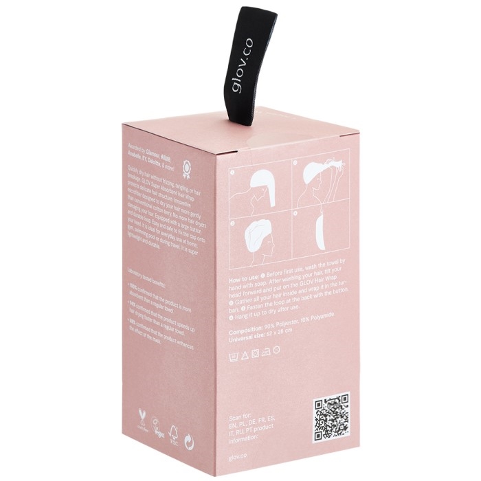 GLOV Ultra-upijajući peškir za kosu Cheetah 5907440741478 ⏐ GLOV ⏐ Ecobeauty