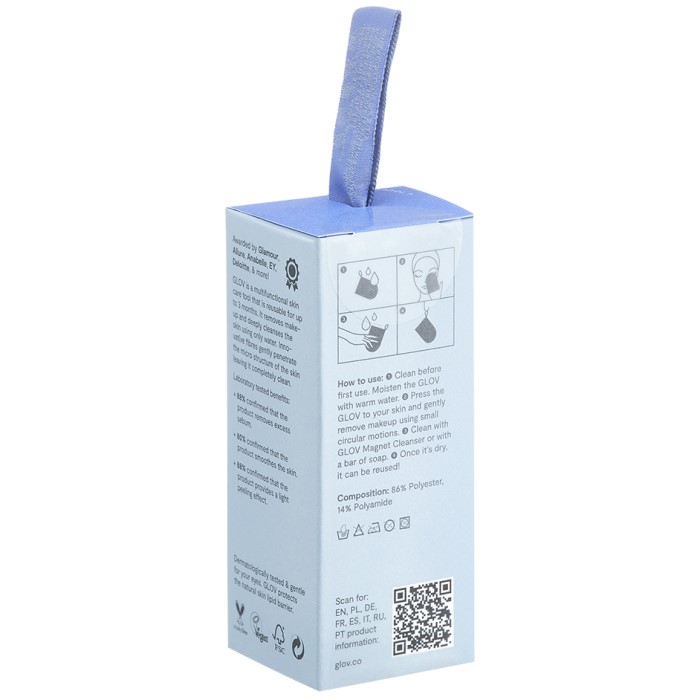 Rukavica za čišćenje lica i uklanjanje šminke za masnu kožu Glove Oily Skin 5902768711080 ⏐ GLOV ⏐ Ecobeauty