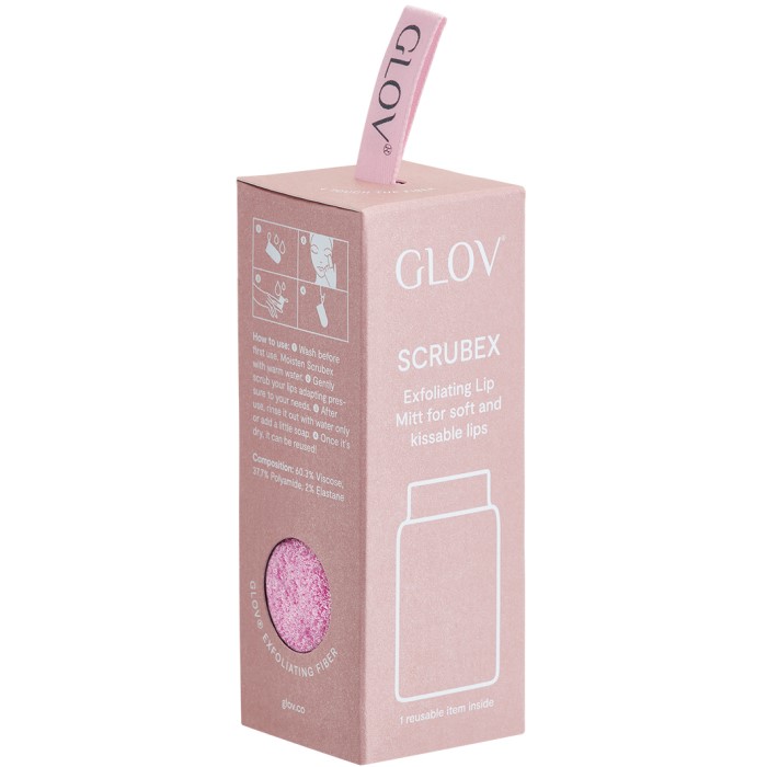  Rukavica za piling usana Pink 5907440740754 ⏐ GLOV ⏐ Ecobeauty