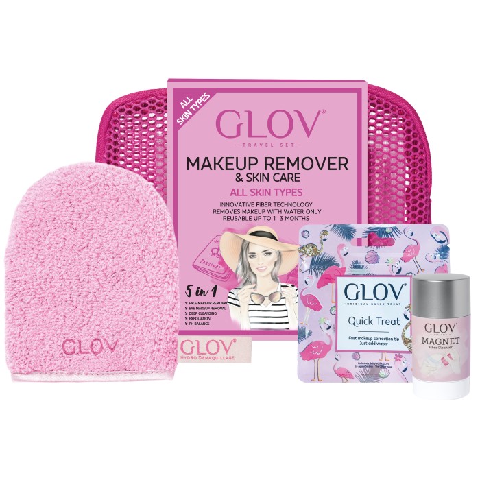 Putni set za čišćenje lica za sve tipove kože Travel set 5902768711806 ⏐ GLOV ⏐ Ecobeauty