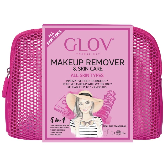Putni set za čišćenje lica za sve tipove kože Travel set 5902768711806 ⏐ GLOV ⏐ Ecobeauty