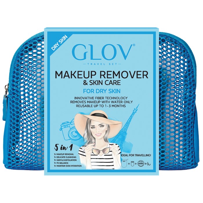 Putni set za čišćenje suve kože lica Travel Set 5907222005637 ⏐ GLOV ⏐ Ecobeauty