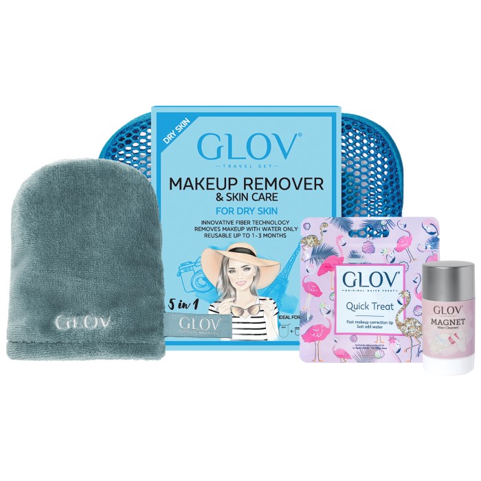 Putni set za čišćenje suve kože lica Travel Set 5907222005637 ⏐ GLOV ⏐ Ecobeauty