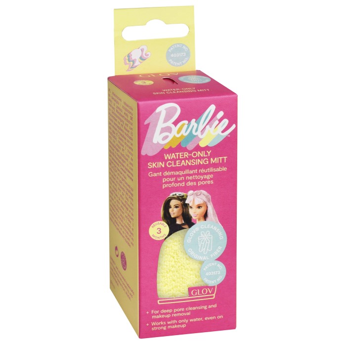 Rukavica za skidanje šminke samo uz pomoć vode Barbie Baby Banana  5907440745100 ⏐GLOV  ⏐ Ecobeauty