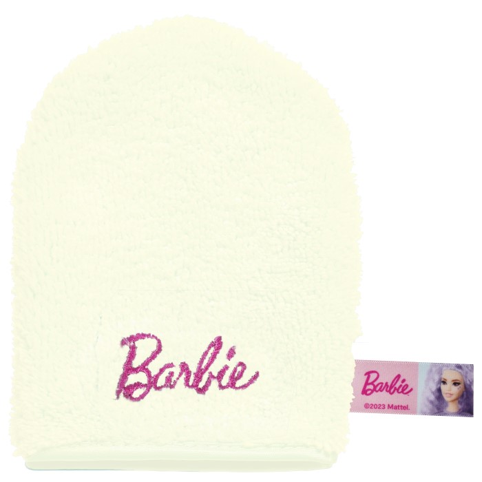 Rukavica za skidanje šminke samo uz pomoć vode Barbie Ivory  5907440745094 ⏐GLOV  ⏐ Ecobeauty ⏐