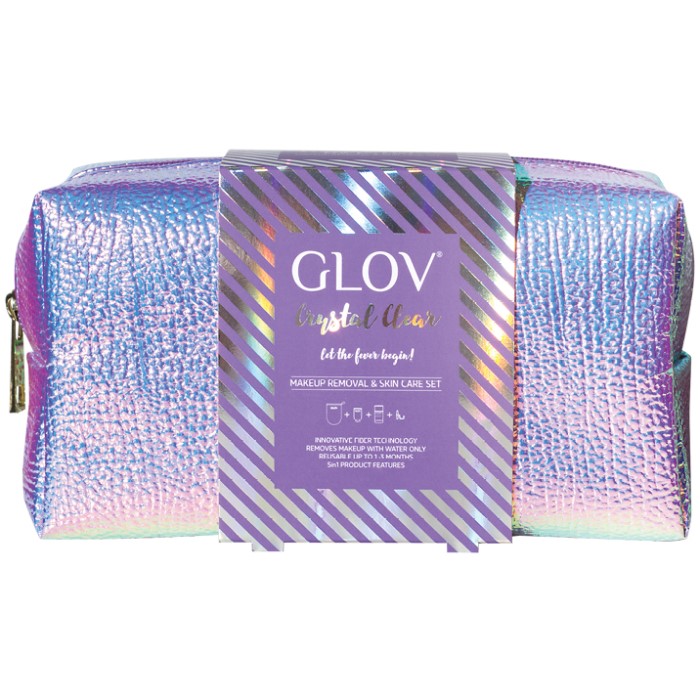 Set za čišćenje šminke Crystal Clear 5907222005699  GLOV  Ecobeauty