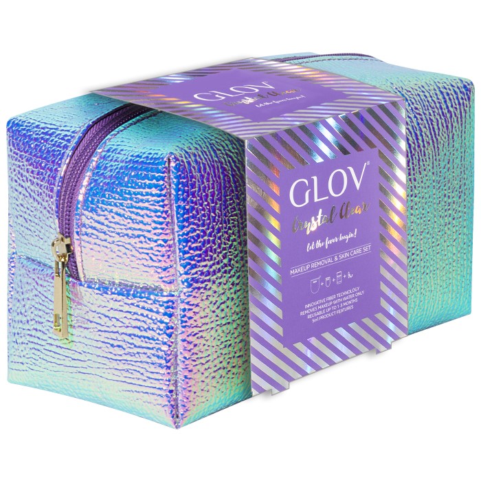 Set za čišćenje šminke Crystal Clear 5907222005699  GLOV  Ecobeauty