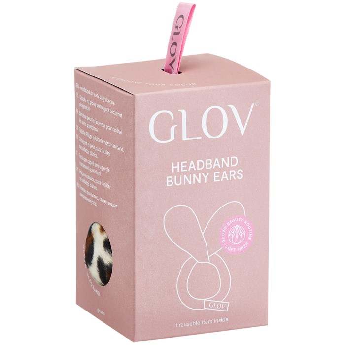 Traka za kosu Zečije uši 2u1 Cheetah 5907440740075 ⏐ GLOV ⏐ Ecobeauty