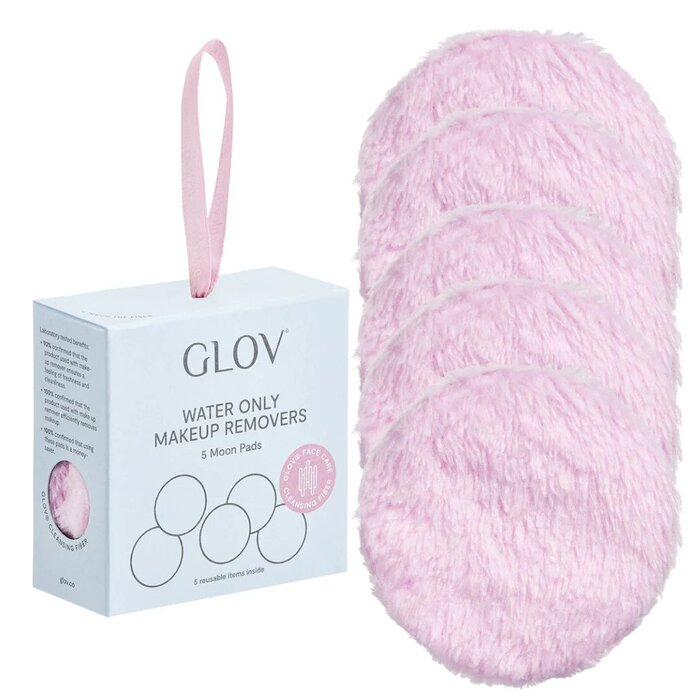 Tuferi za višekratnu upotrebu Moon Pads u ružičastoj boji 5 kom 5907222005958 ⏐ GLOV ⏐ Ecobeauty