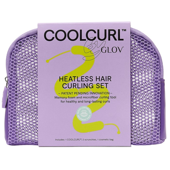 Uvijač za kosu bez toplote COOLCURL Black Bag 5907440743755 ⏐ GLOV ⏐ Ecobeauty