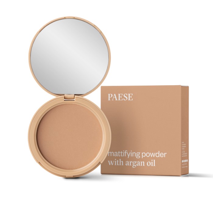 Mat puder za lice sa arganovim uljem 8g 5907546500283 ⏐ PAESE ⏐ Ecobeauty