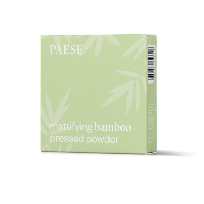 Mat bambusov presovani puder za lice u kamenu 7 g  5902627613579 ⏐ PAESE ⏐ Ecobeauty