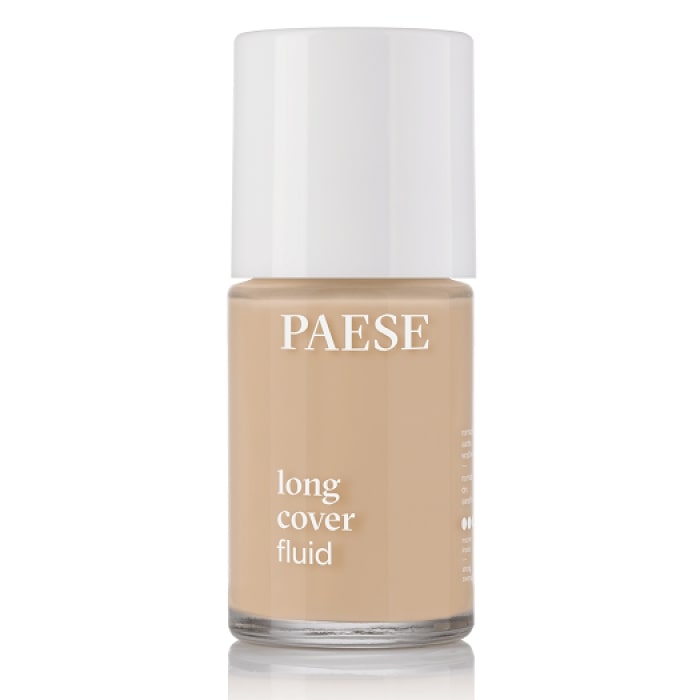 Tečni puder za lice Long Cover Fluid Nude 30 ml 5902627618253 ⏐ PAESE ⏐ Ecobeauty