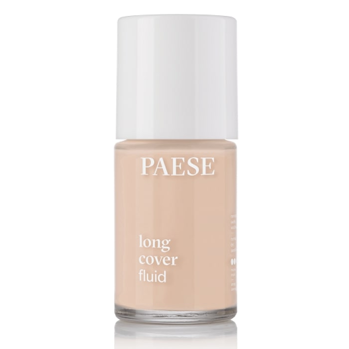 Tečni puder za lice Long Cover Fluid Nude 30 ml 5902627618253 ⏐ PAESE ⏐ Ecobeauty