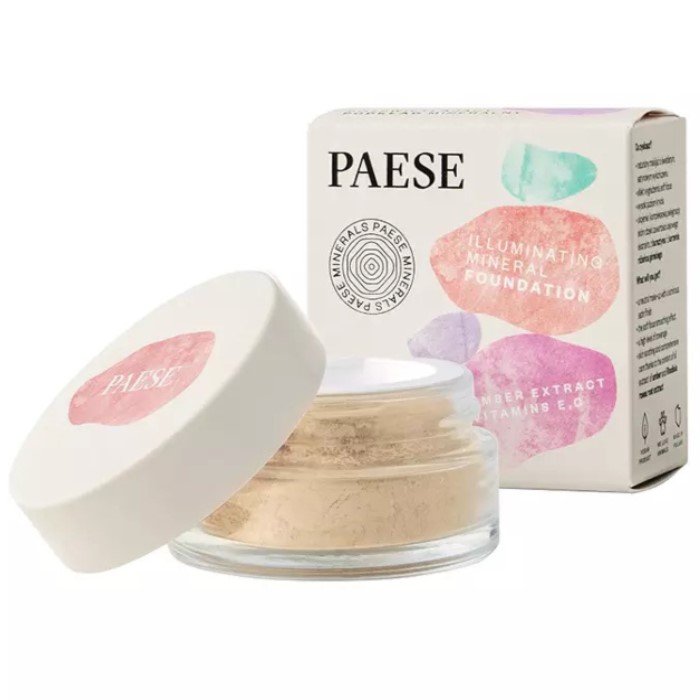 Mineralni puder u prahu za lice - za setovanje šminke 202W Natural, 7g
