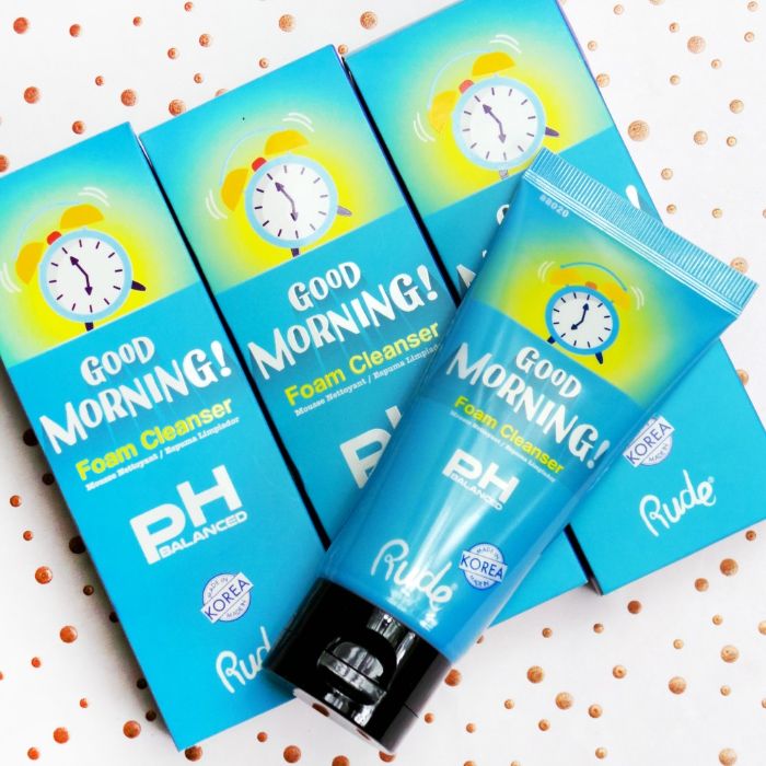 Pena za čišćenje lica - Good Morning | RUDE COSMETICS | Ecobeauty