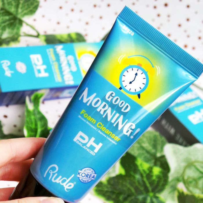 Pena za čišćenje lica - Good Morning | RUDE COSMETICS | Ecobeauty