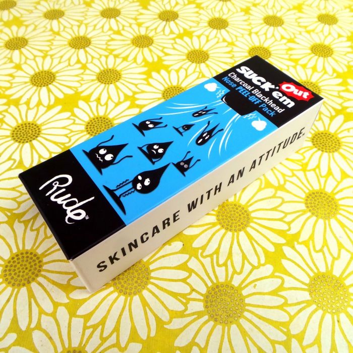 Maska za mitisere Suckem Out Charcoal Nose Peel-off Pack | RUDE COSMETICS | Ecobeauty