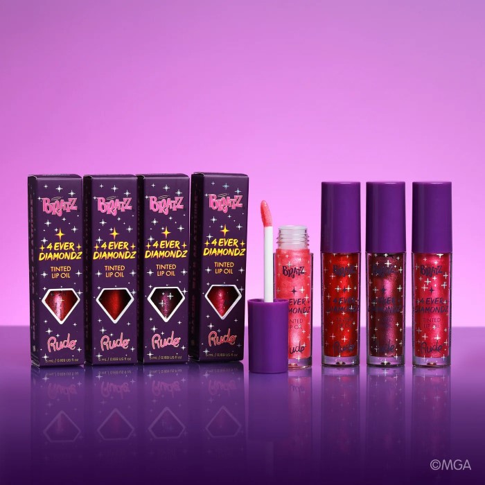  Ulje za usne Bratz 4 Ever Diamondz - Princess Treatment - 810079386512 - Rude Cosmetics Ecobeauty