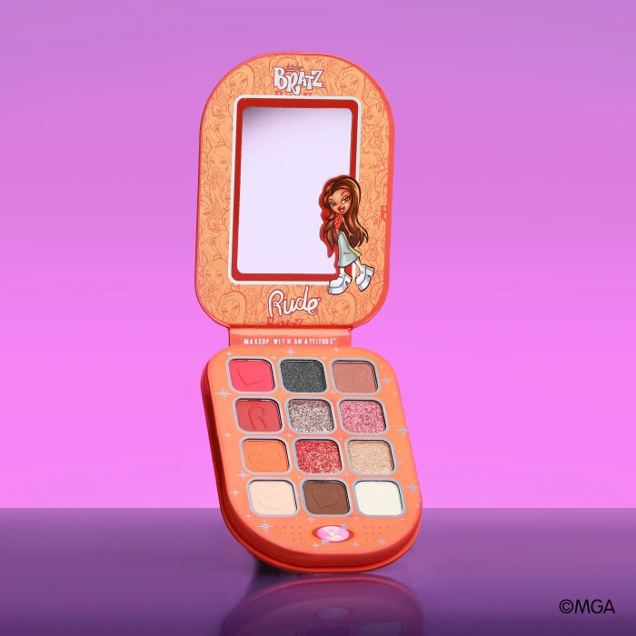 Paleta senki Bratz Sasha - Bunny Boo - 810079386840 - Rude Cosmetics Ecobeuty
