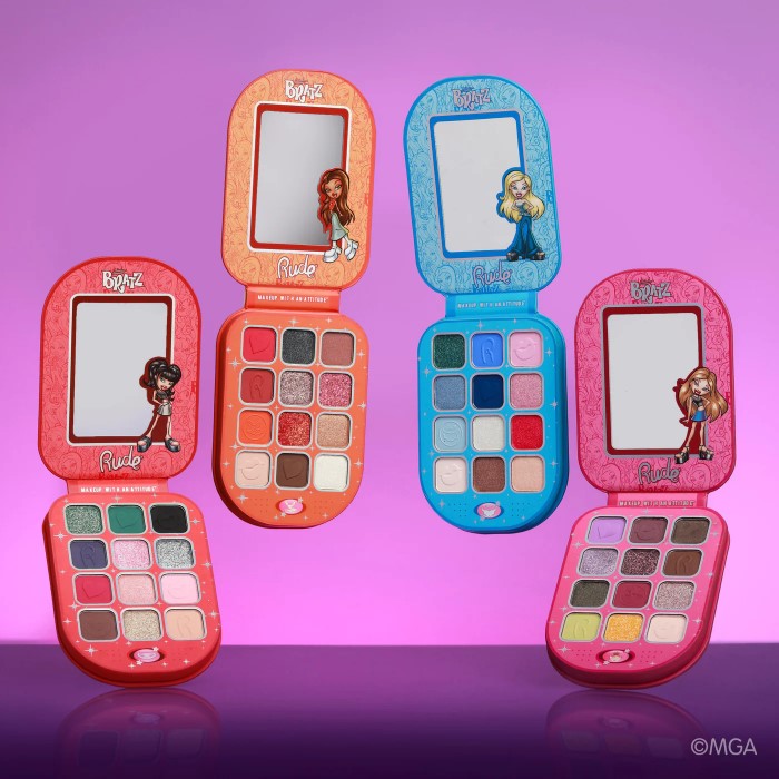 Paleta senki Bratz Sasha - Bunny Boo - 810079386840 - Rude Cosmetics Ecobeuty