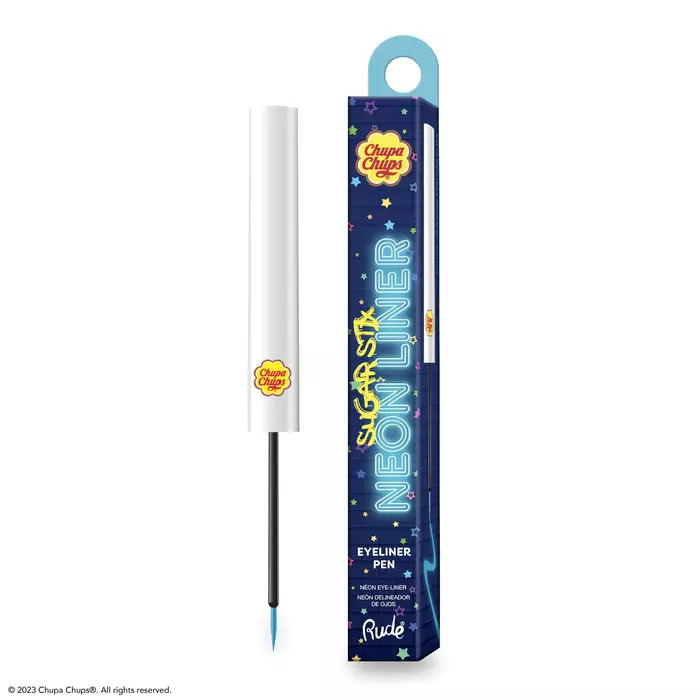 Ajlajner u boji Chupa Chups Splash Sugar Stix Neon Liner Blue Raspberry 3ml 810079384372| Rude Cosmetics | Ecobeauty online