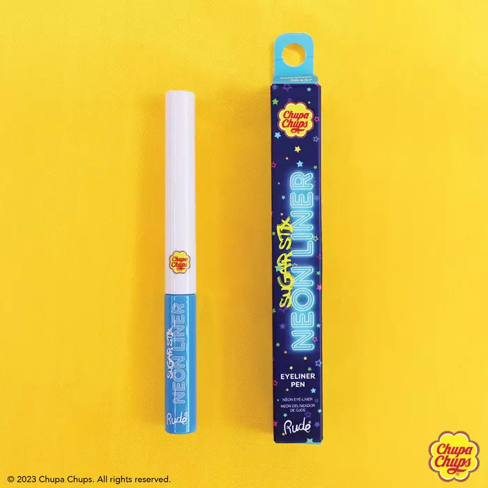Ajlajner u boji Chupa Chups Splash Sugar Stix Neon Liner Blue Raspberry 3ml 810079384372| Rude Cosmetics | Ecobeauty online