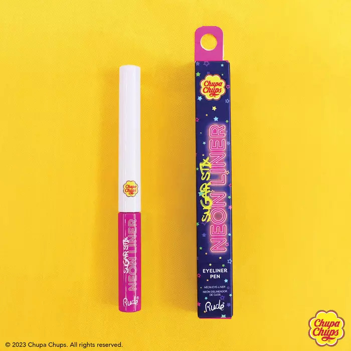 Ajlajner u boji Chupa Chups Splash Sugar Stix Neon Liner Bubble Gum Pop 3ml 810079384358| Rude Cosmetics | Ecobeauty online